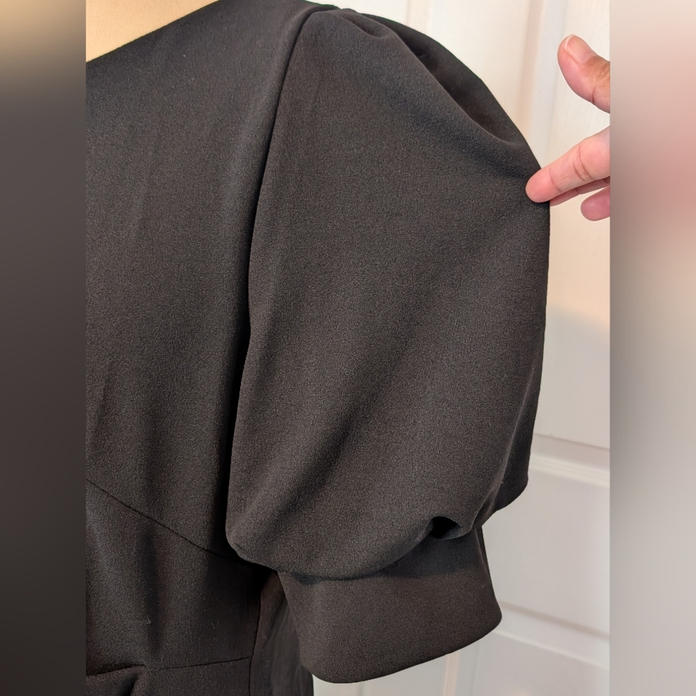 Consigned Shelby & Palmer Black Midi Dress - Picture 5 of 7